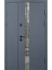 Вхідні двері модель Nordi Glass комплектація Defender 1200